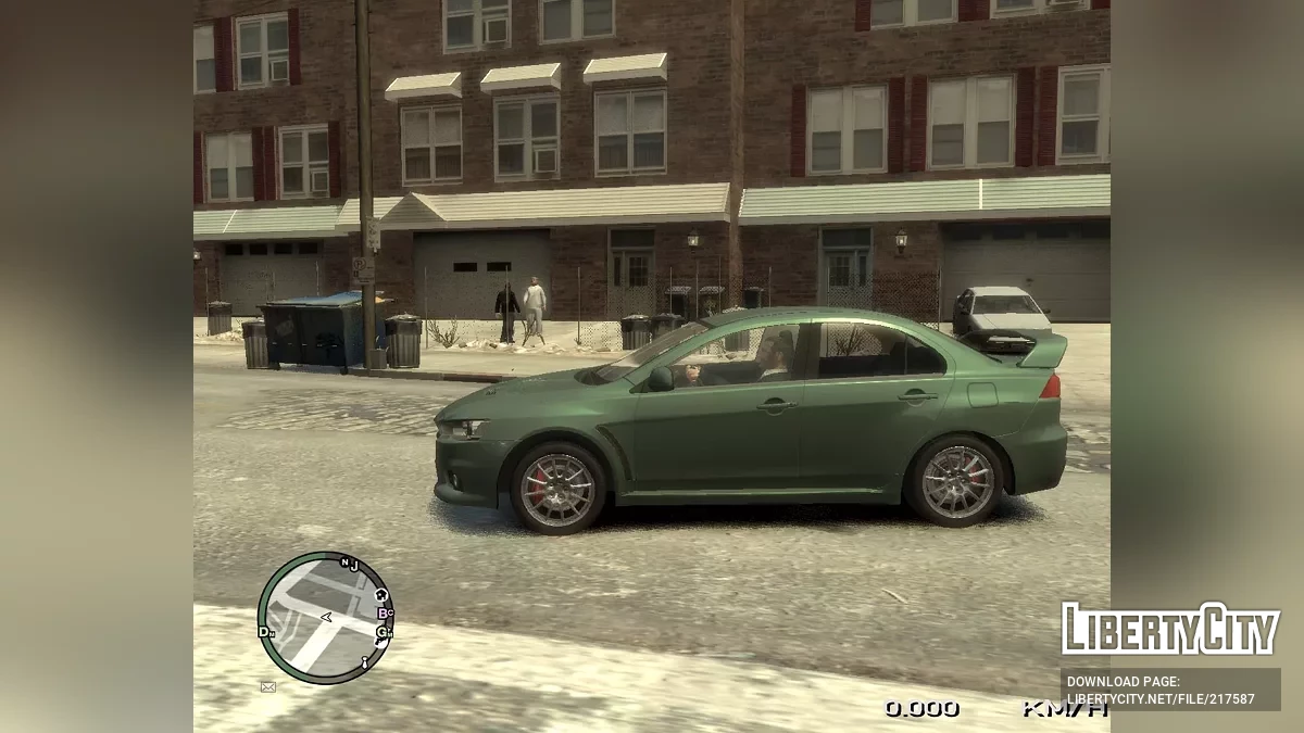 Mitsubishi Lancer Evolution X / GTA 4
