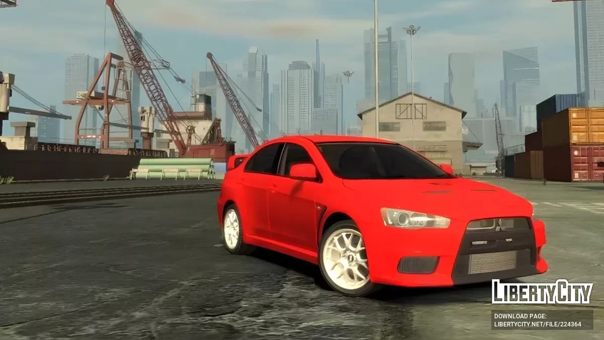 Mitsubishi Evolution X / GTA 4