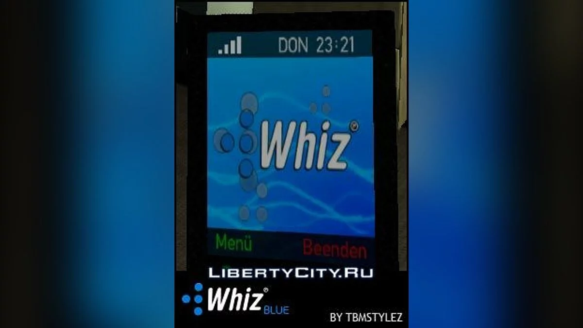 Whiz Theme in Blue / GTA 4