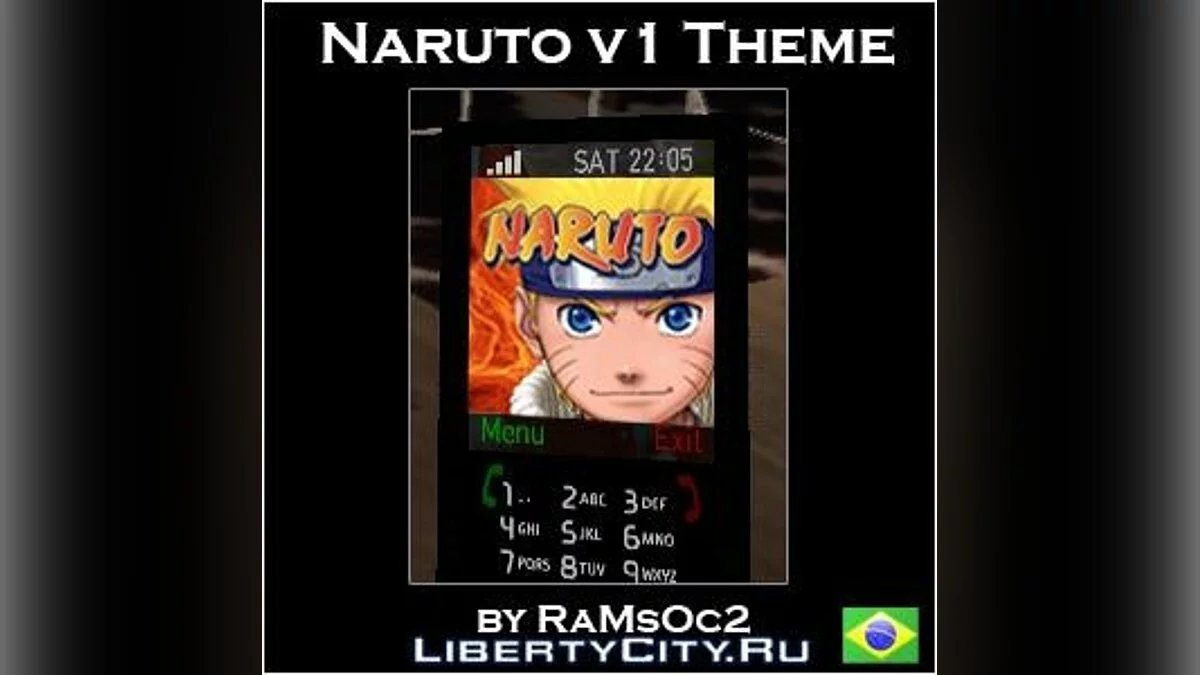 Naruto Cellphone Theme / GTA 4