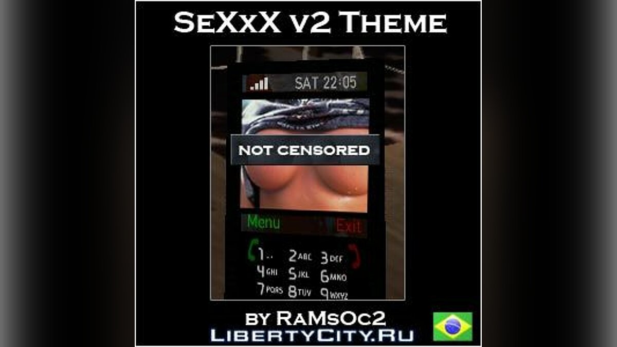 SeXxX v2 Cellphone Theme для GTA 4 - Картинка #1