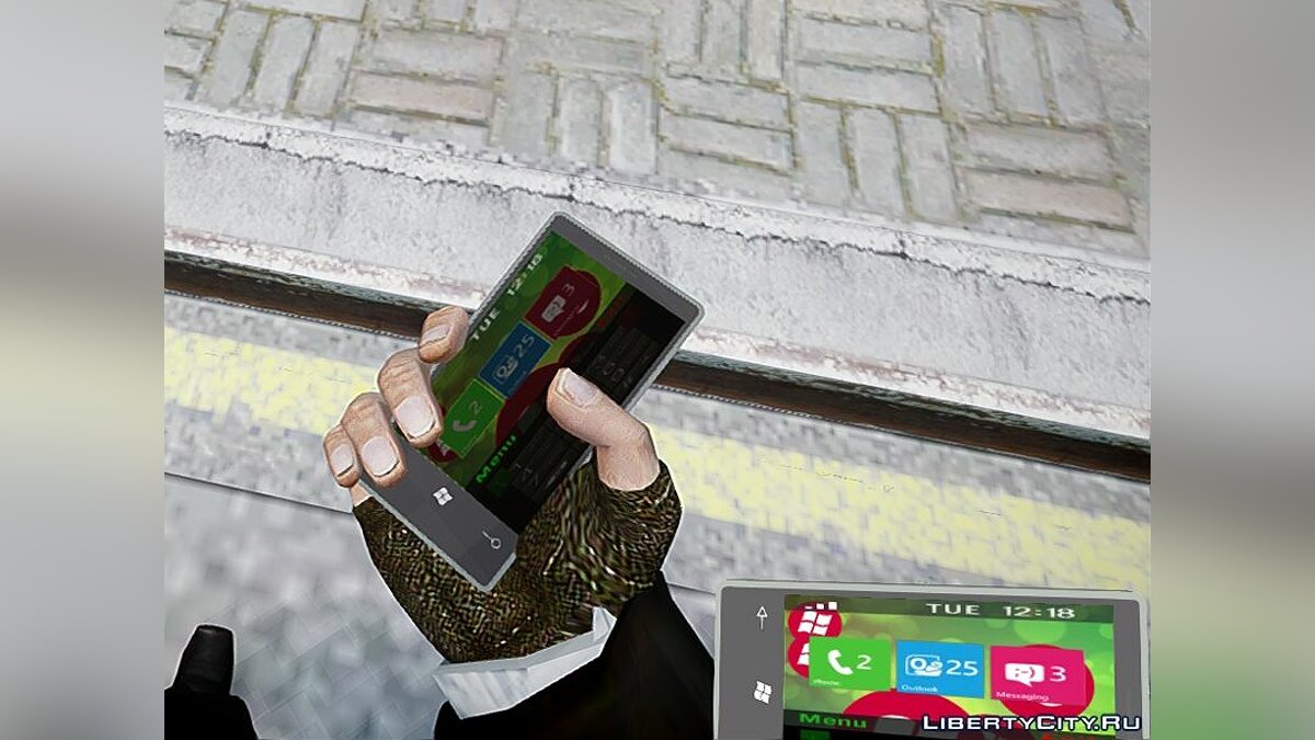 Скачать Windows Phone 7 для GTA 4