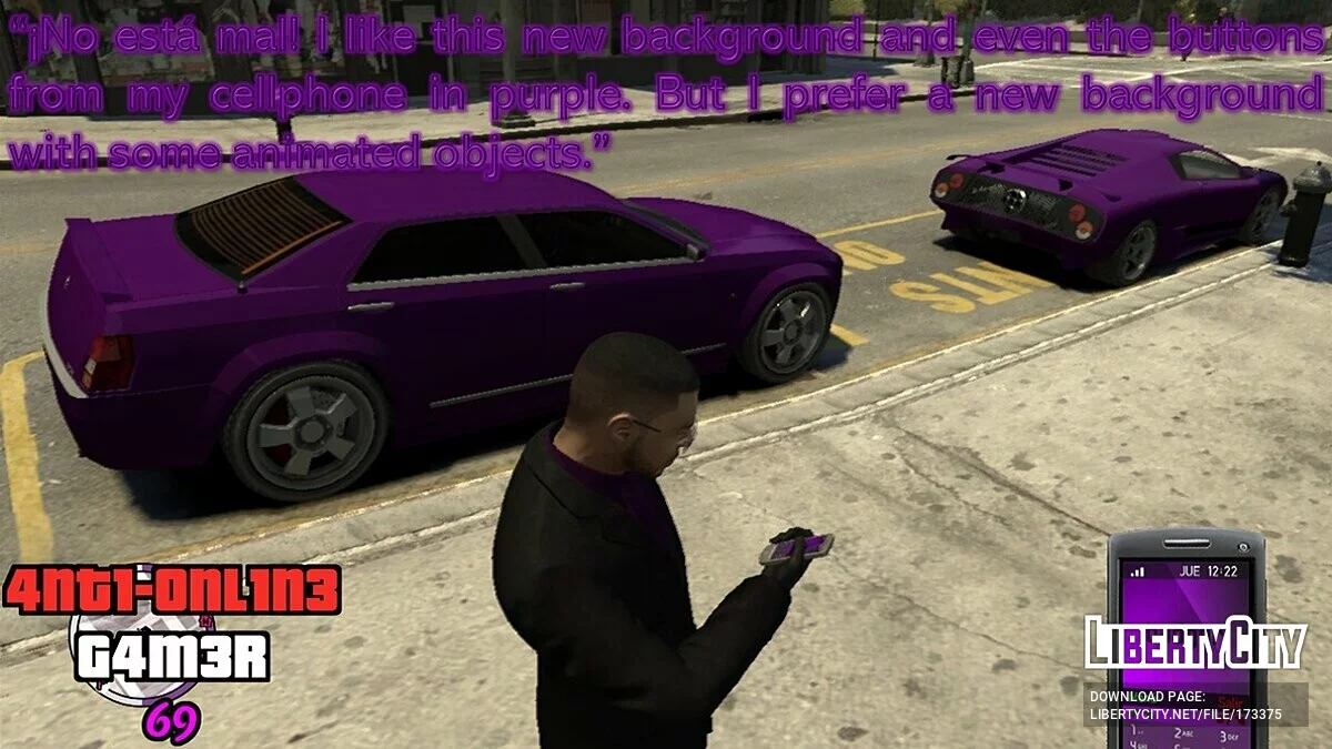 Сборник новых фонов для телефона / GTA 4