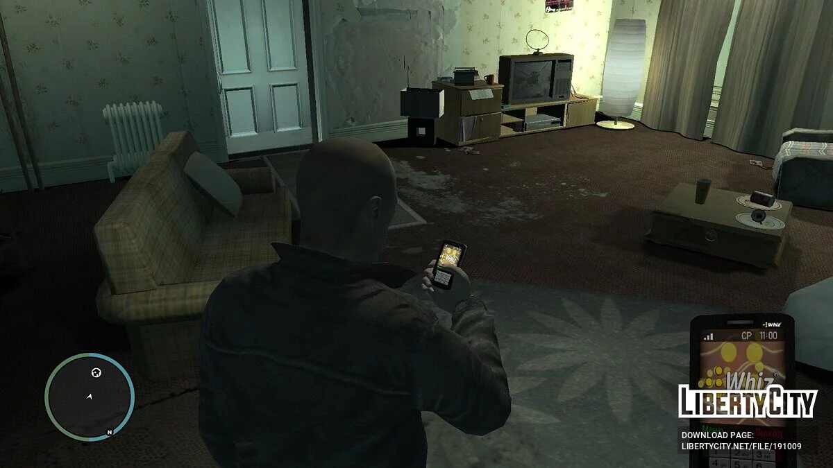 Улучшенный телефон Whiz для Нико / GTA 4