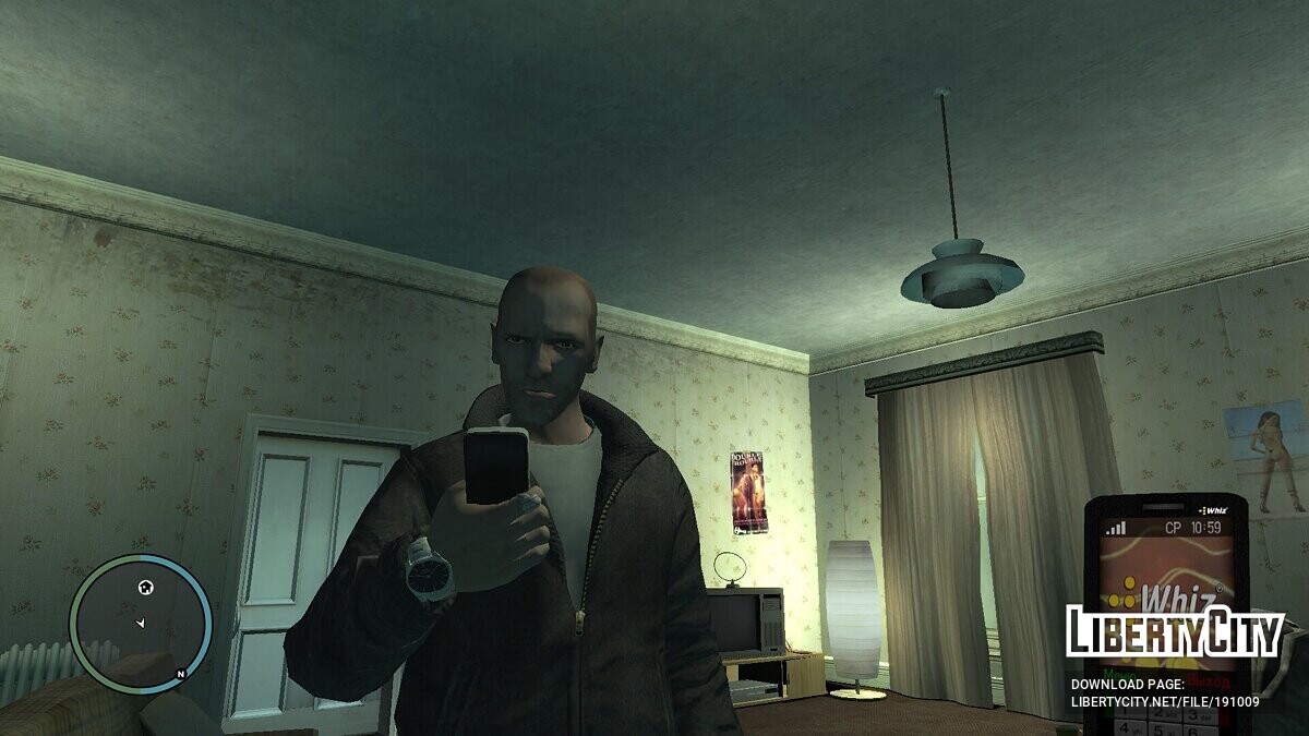 Замена phone3d_hq_private0.wtd в GTA 4 (16 файлов)