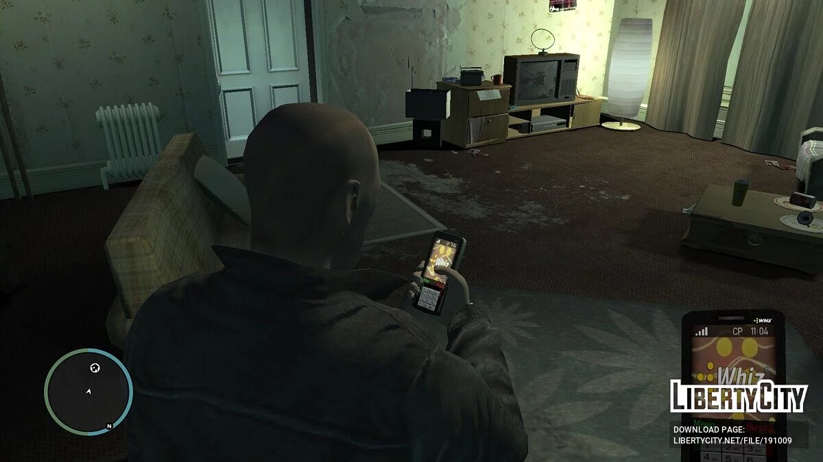 Улучшенный телефон Whiz для Нико / GTA 4