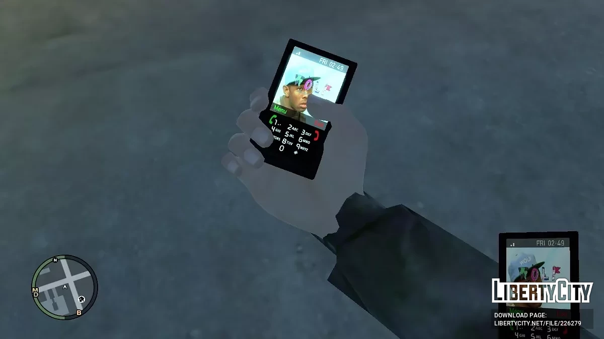Темы для мобильного телефона Тайлера, Креатора / GTA 4