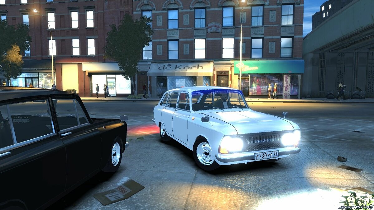 Скачать Moskvich-2125 (ИЖ-Комби) для GTA 4