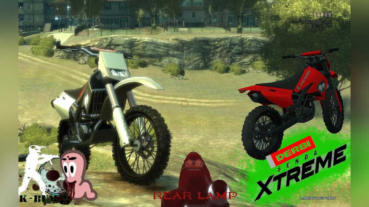 Derbi Senda R 125 / GTA 4