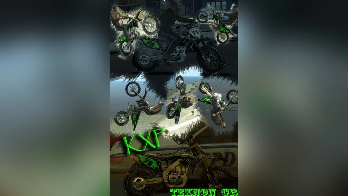 Kawasaki KXF Monster / GTA 4