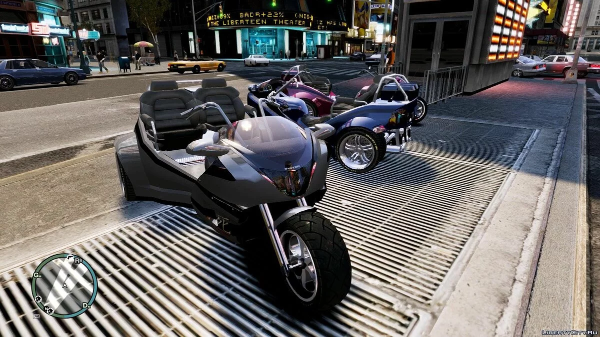 Trike Hakuchou Sultan / GTA 4