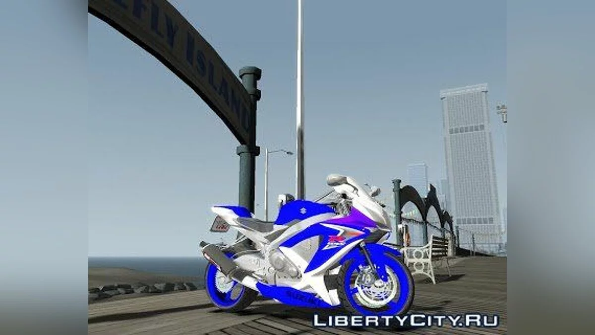 Suzuki GSX-R 600 Blue 2008 / GTA 4