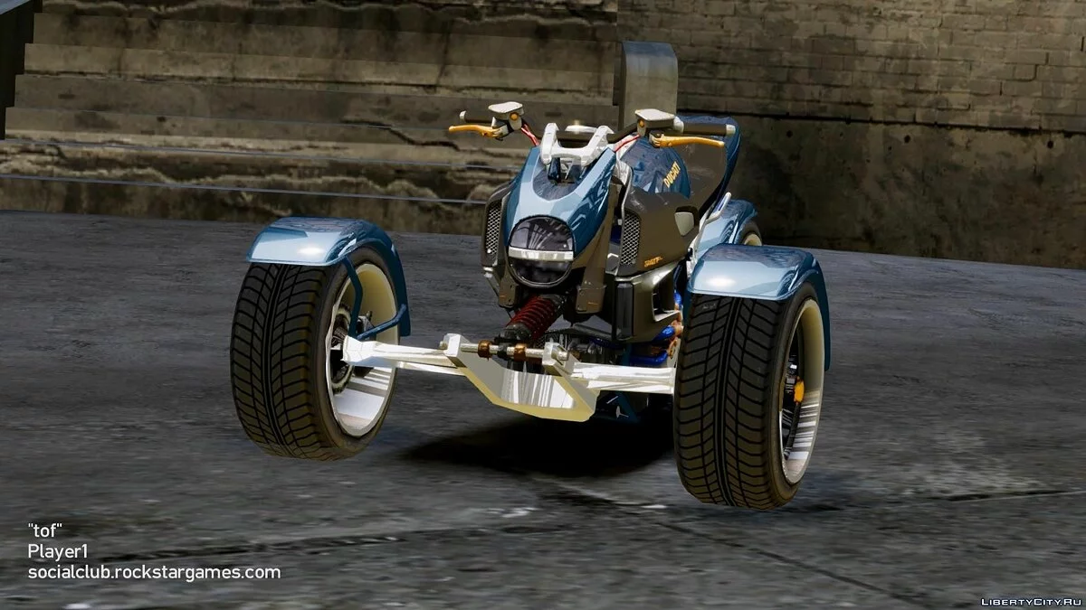 Reversetrike Ducati Diavel / GTA 4