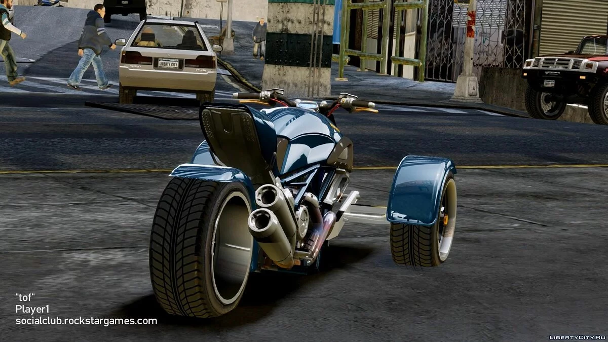 Reversetrike Ducati Diavel / GTA 4