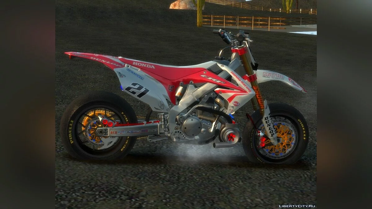 Honda CRF 450 Turbo Motard / GTA 4