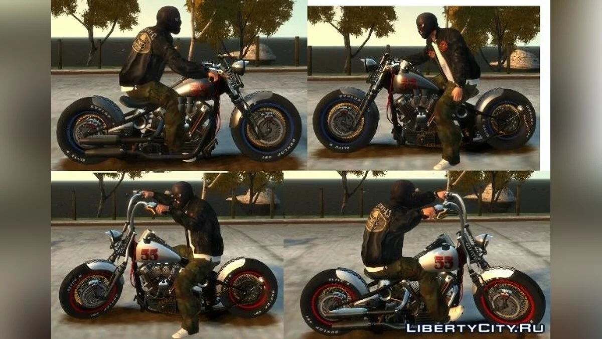 Harley Knucklehead / GTA 4
