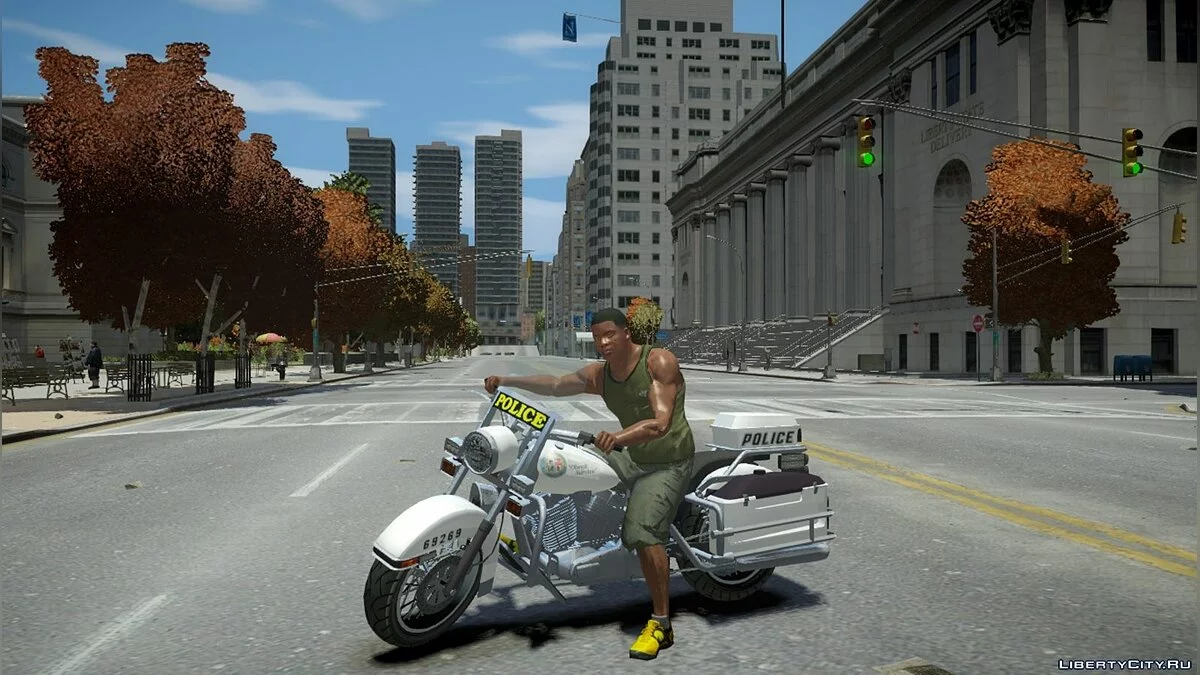 GTA V Police Bike / GTA 4