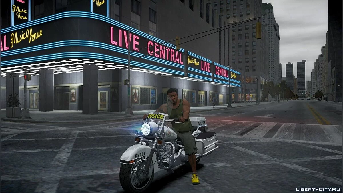 GTA V Police Bike / GTA 4
