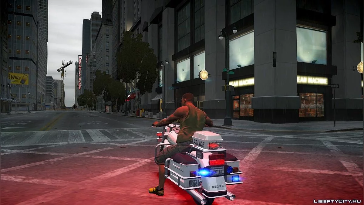 GTA V Police Bike / GTA 4