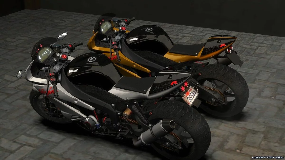 Kawasaki-Ninja ZX-6R. v2 / GTA 4