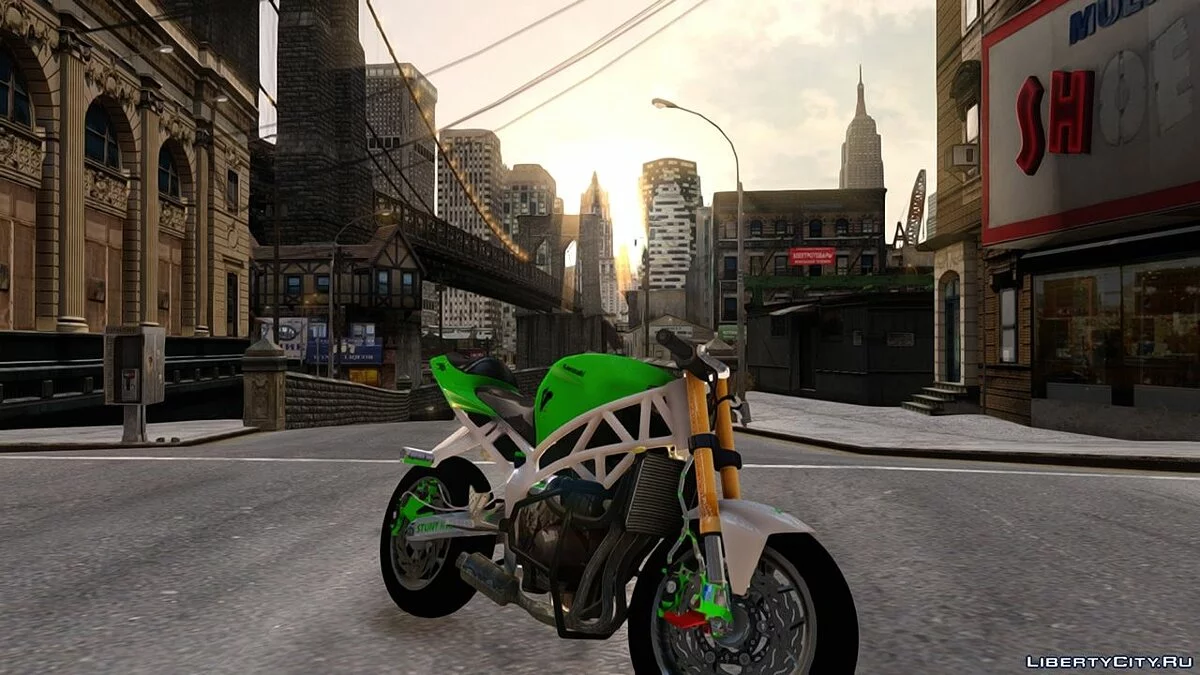 Kawasaki Ninja 636 stunt [Wolf66 edit V1] / GTA 4