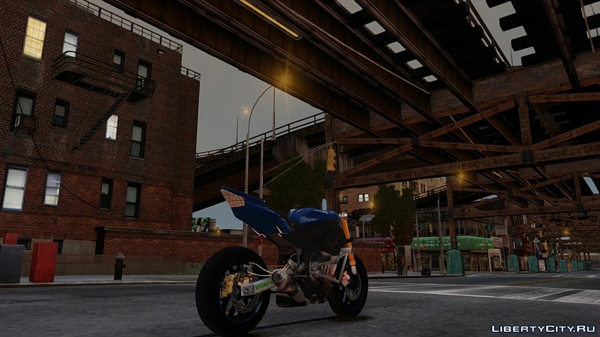 Скачать Yamaha R6 Stunt V1 для GTA 4