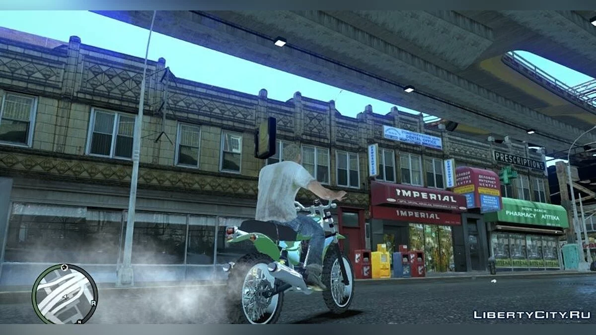 Enduro Bike from GTA V Heists DLC / GTA 4