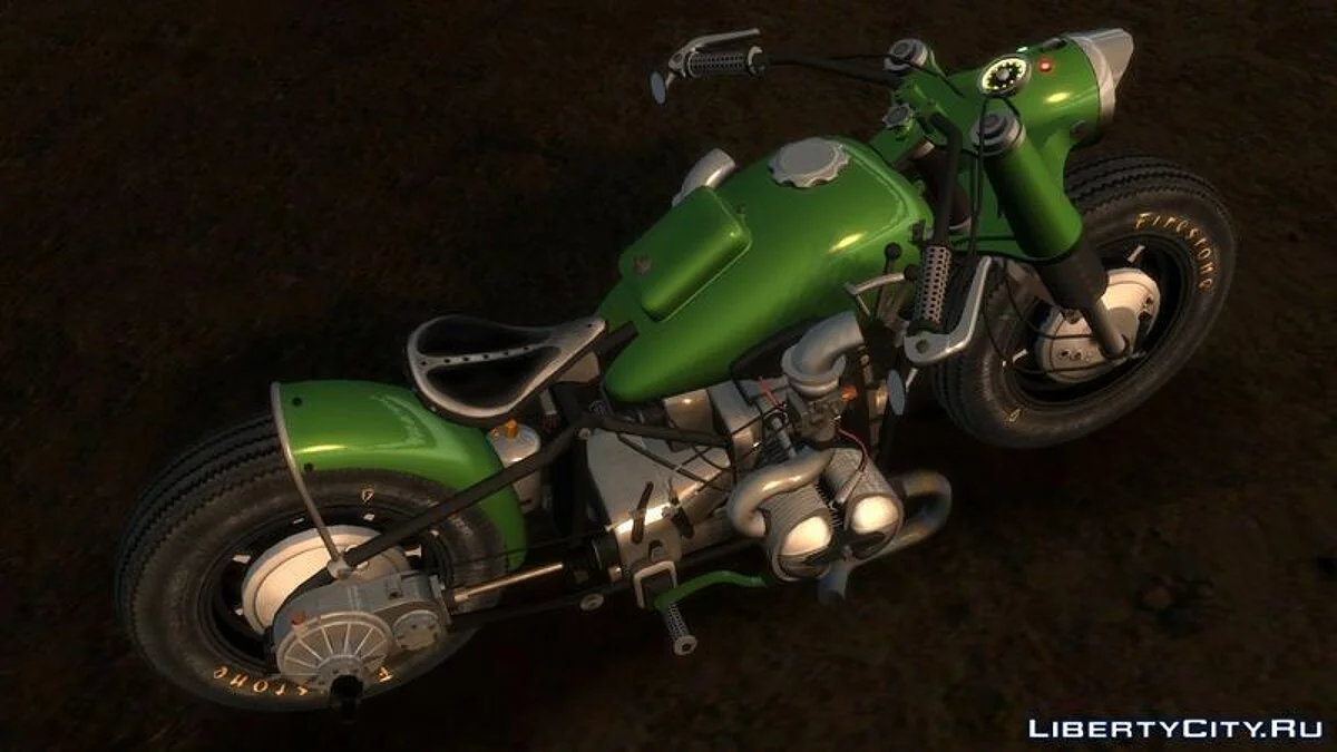 BMW R-75 Bobber v2.0 (final) / GTA 4