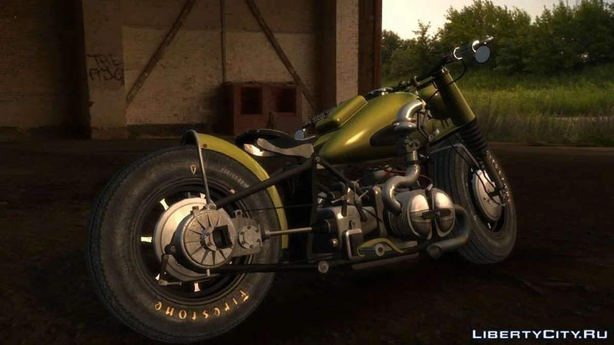 BMW R-75 Bobber v2.0 (final) / GTA 4