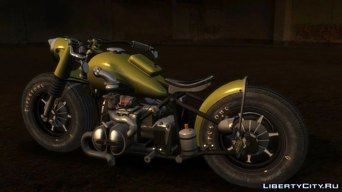 BMW R-75 Bobber v2.0 (final) / GTA 4