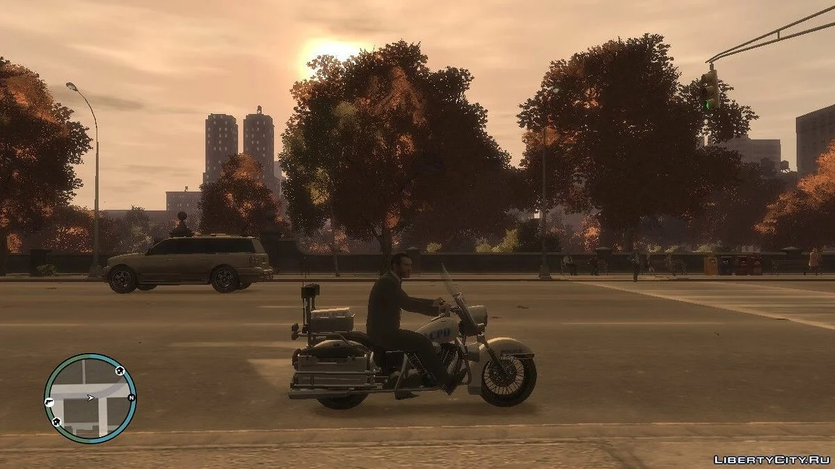 Полицейский байк из TBoGT / GTA 4