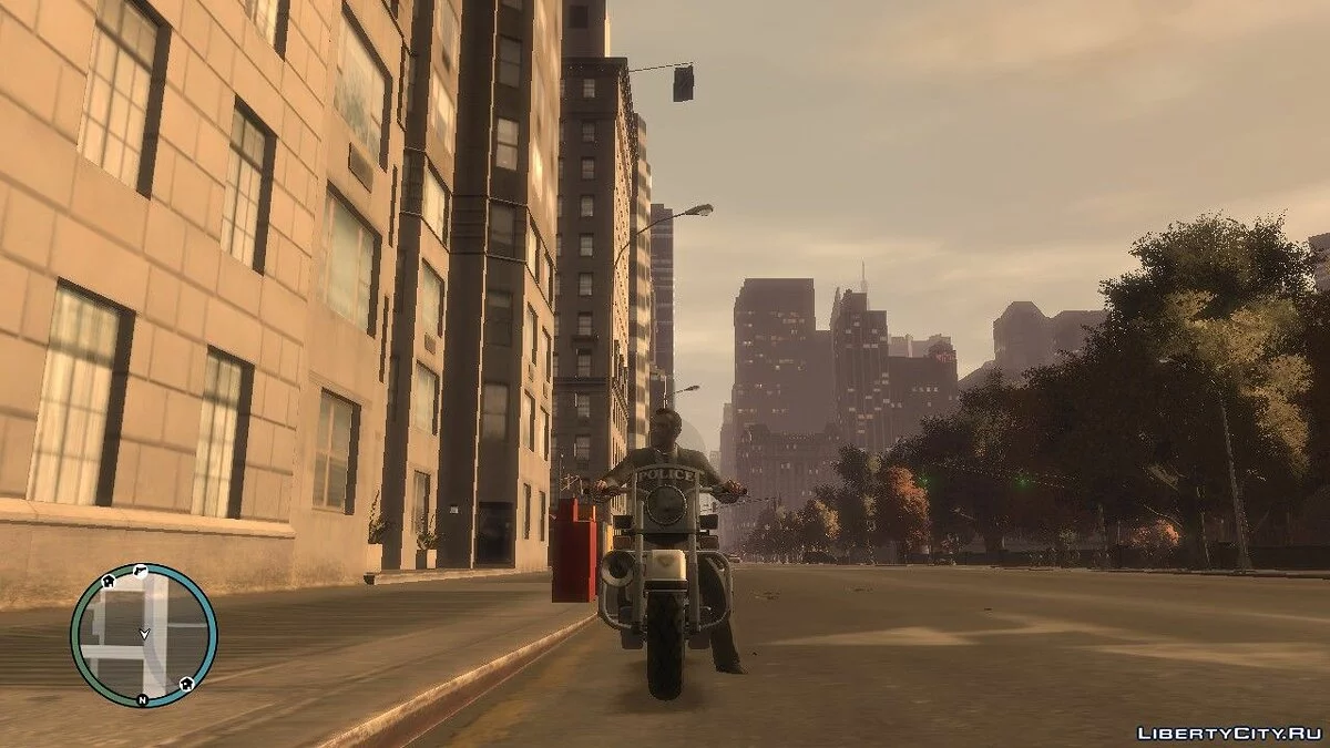 Полицейский байк из TBoGT / GTA 4