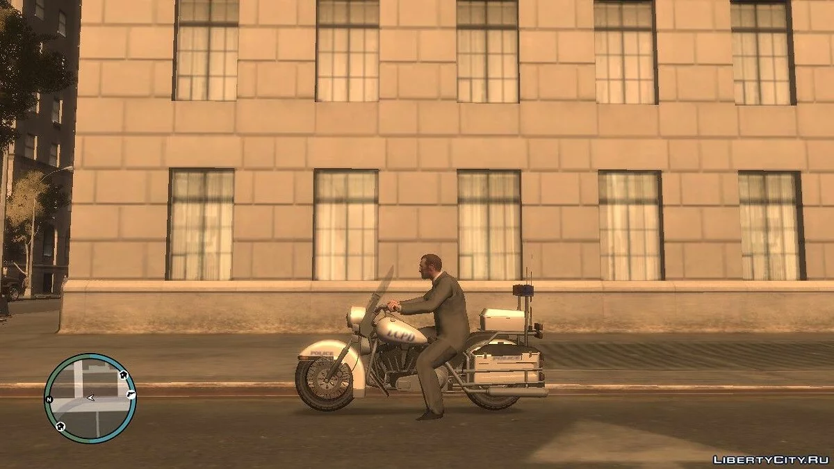 Полицейский байк из TBoGT / GTA 4