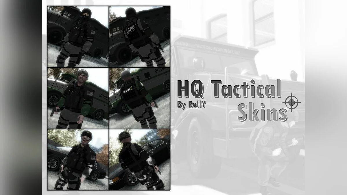 HQ Tactical Skins / GTA 4