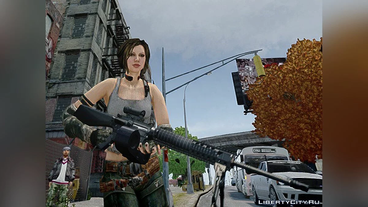 Trishka из Bulletstorm / GTA 4