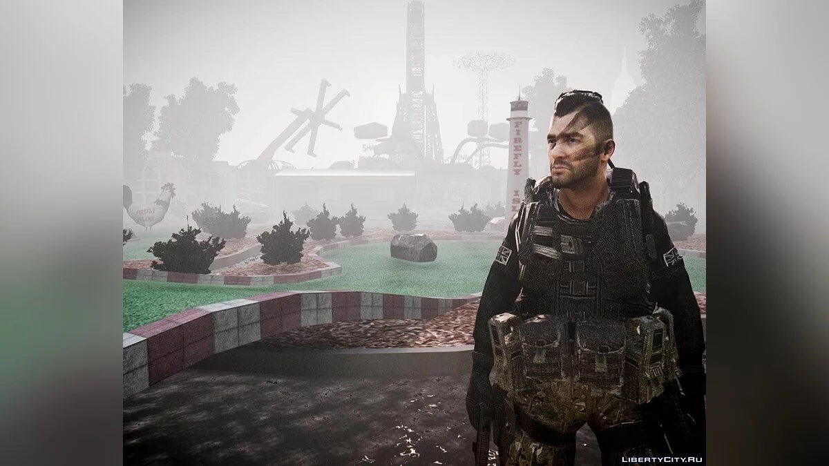 Джон "Соуп" Мактавиш из MW2, MW3 / GTA 4