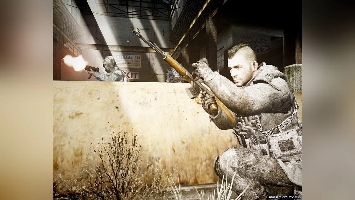 Джон "Соуп" Мактавиш из MW2, MW3 / GTA 4