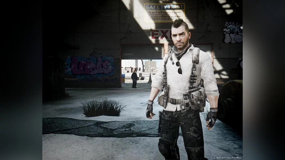 Джон "Соуп" Мактавиш из MW2, MW3 / GTA 4