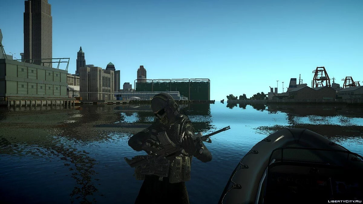 Ghost in Diving Suit from MW2 / GTA 4