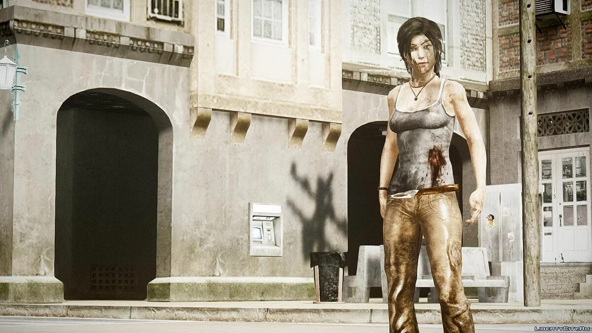 Tomb raider 2013 Lara Croft / GTA 4