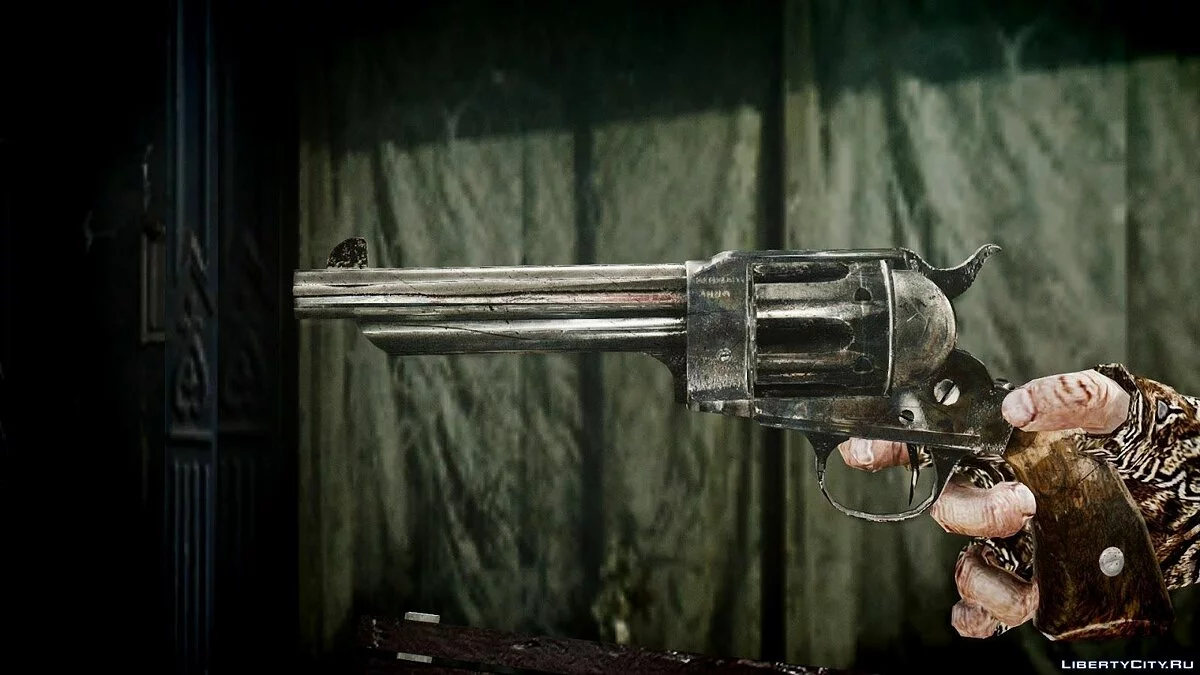 Call Of Juarez Gunslinger Silas Greaves + gun / GTA 4