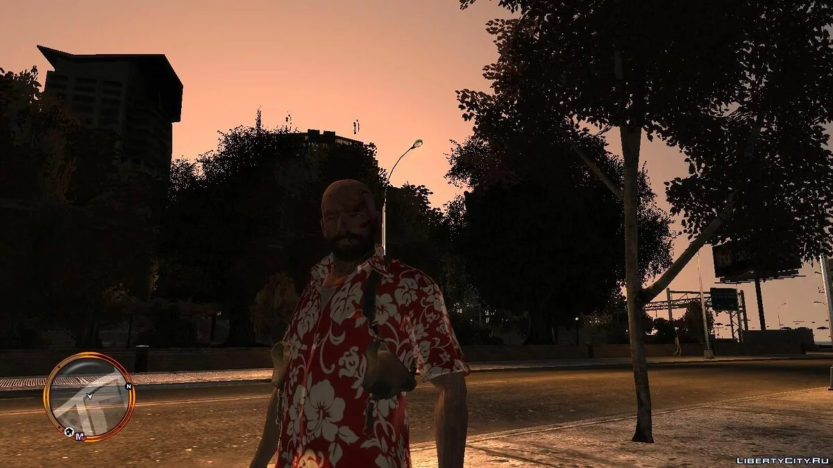 Max Payne in Hawaiian Shirt / GTA 4