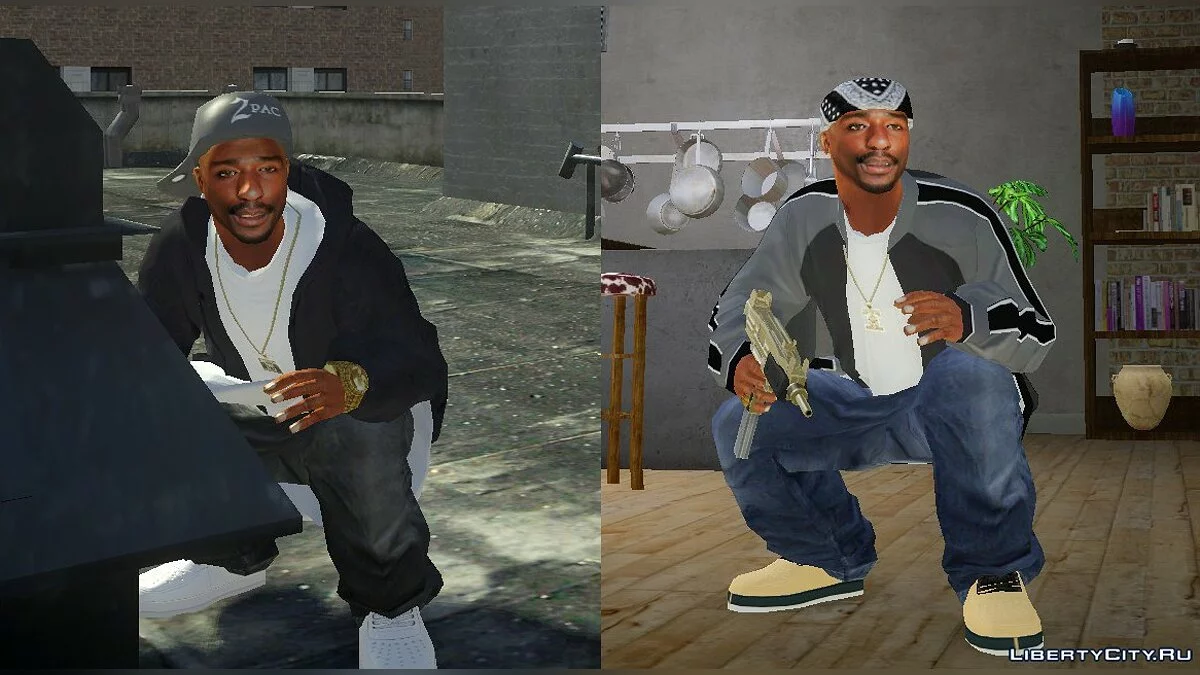 Tupac Amaru Shakur in Memory / GTA 4