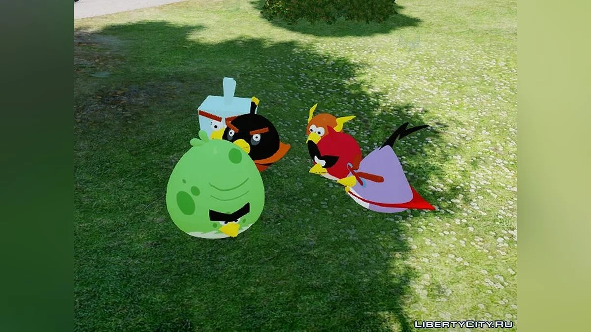 Angry Birds Pack & Bad Piggies (Ped) / GTA 4