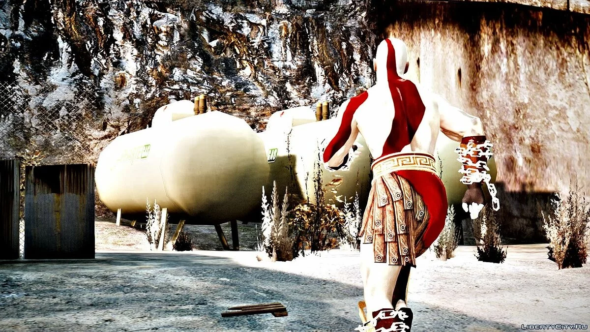 God Of War Kratos / GTA 4