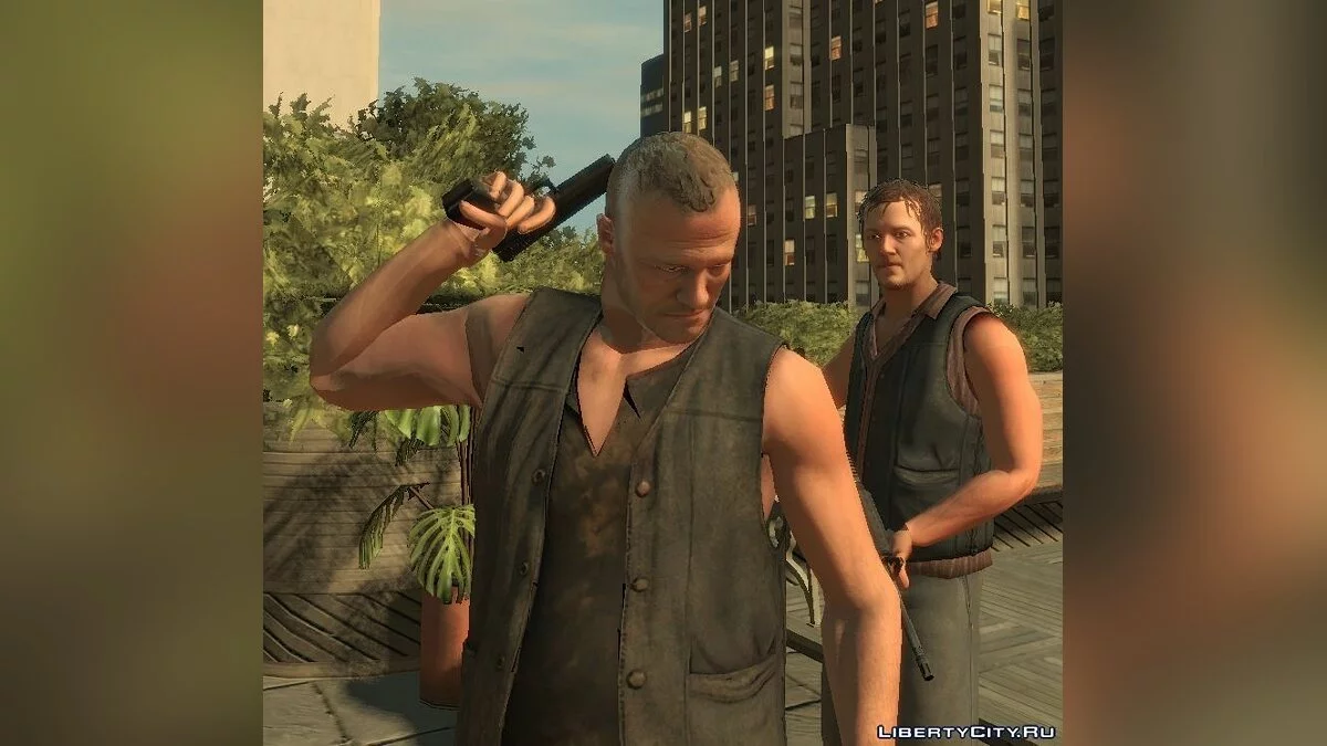 Merle Dixon from The Walking Dead / GTA 4
