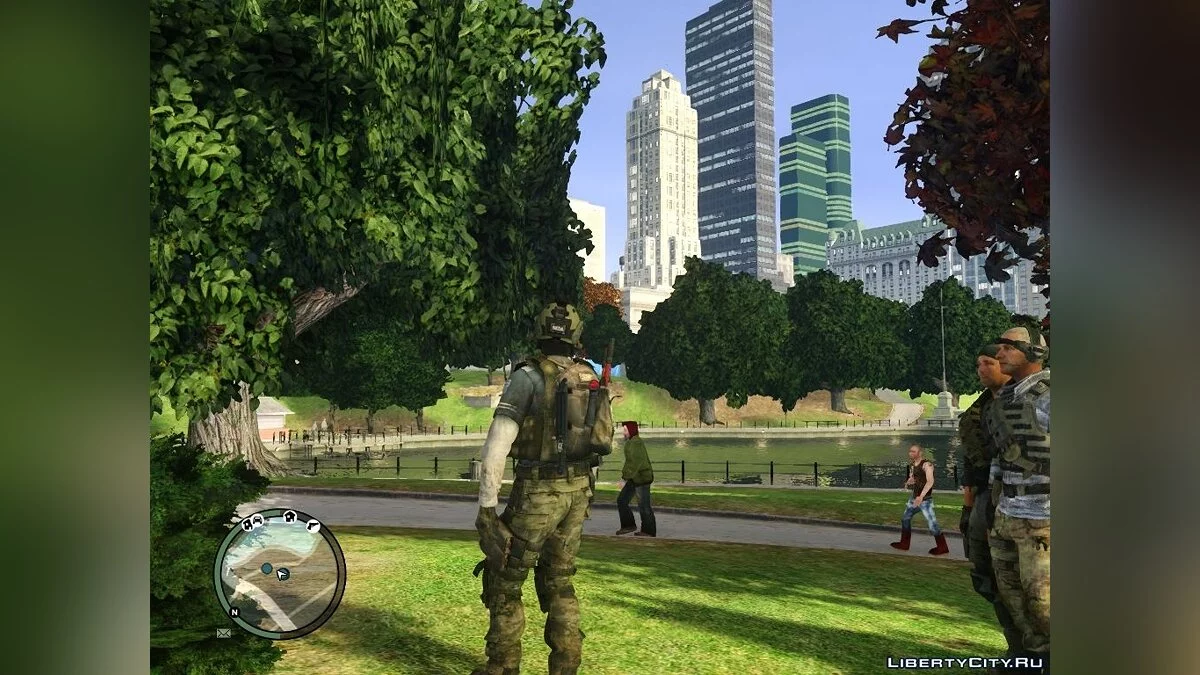 Ajax (Ped) from Call of Duty: Ghosts / GTA 4