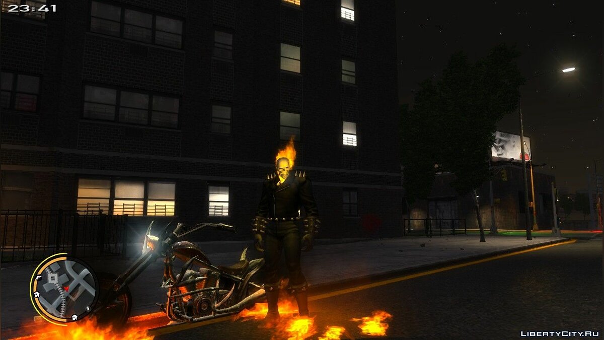 Скачать Ghost Rider для GTA 4