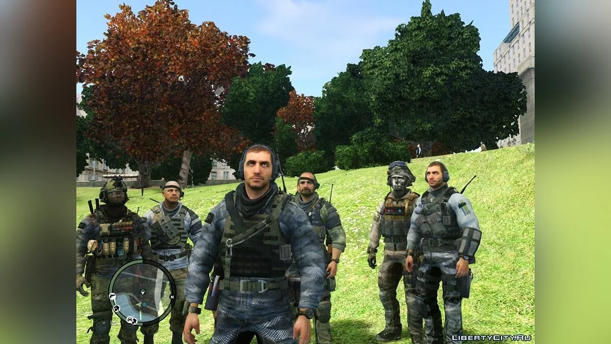 Keegan (Ped) from Call of Duty: Ghosts / GTA 4