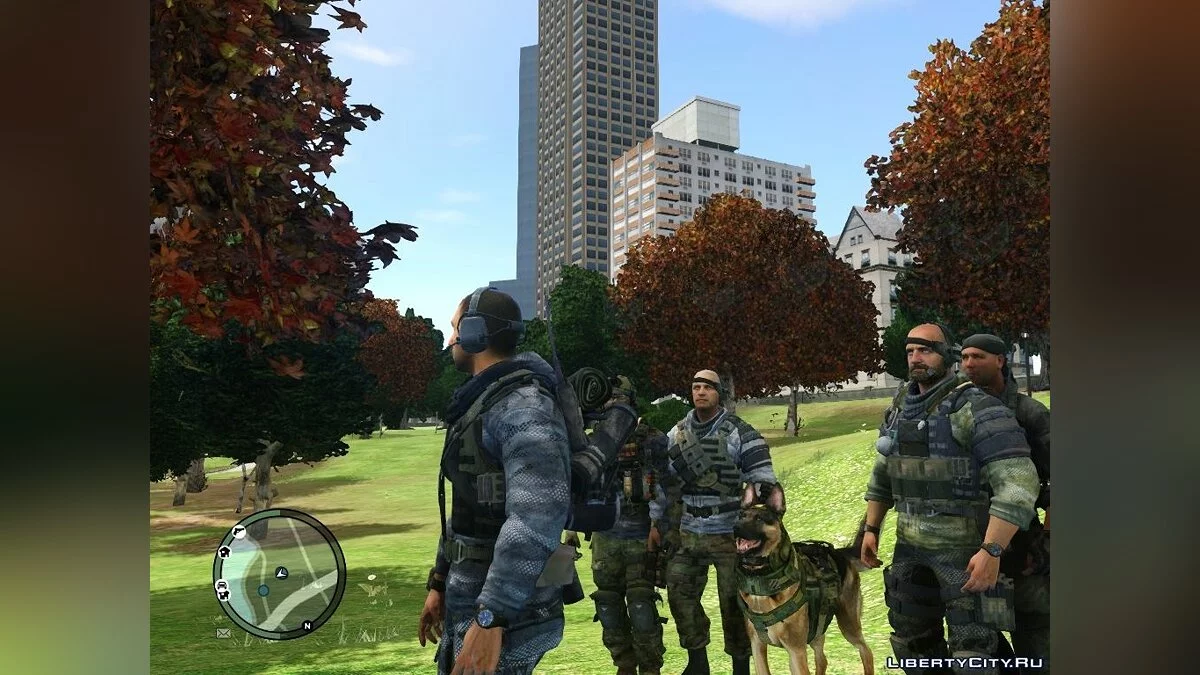 Keegan (Ped) from Call of Duty: Ghosts / GTA 4